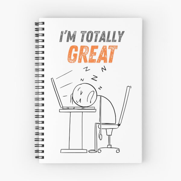 Item preview, I'm Totally Great Sleeping Man At Work designed and sold by SilverOutlining.