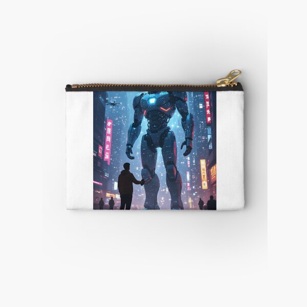 Item preview, Human and AI Future | Futuristic Robot Technology Concept Art” designed and sold by SoulGraphixx.