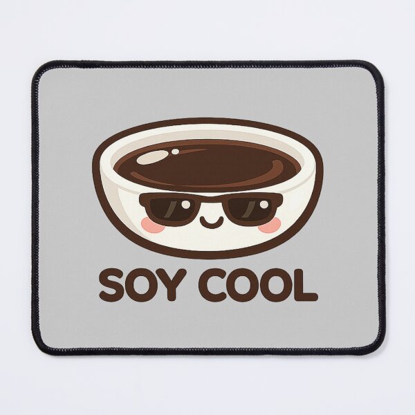Item preview, Soy Cool – Kawaii Soy Sauce Pun designed and sold by DreamMachine69.