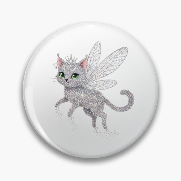 Item preview, Cute Fairy Kitty Magical Cat designed and sold by SOUFIANE1991.