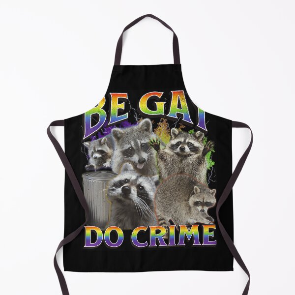 Item preview, Be Gay Funny Raccoon Meme Bootleg Graphic 90s designed and sold by PaulTSchafer.