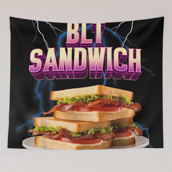 Item preview, BLT Sandwich Meme Bootleg Rap Style 90s Vintage Funny designed and sold by PaulTSchafer.