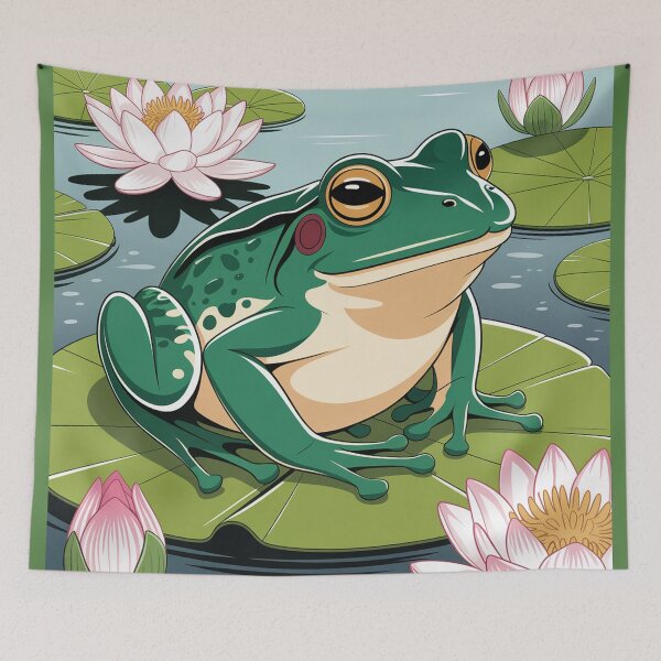 Item preview, А green tree frog. designed and sold by Lilashakti ⭐️ ⭐️ ⭐️ ⭐️ ⭐️.