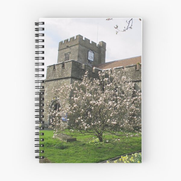Item preview, St Peter and St Paul Church and Magnolia Tree, Headcorn I designed and sold by Katy Fryd.