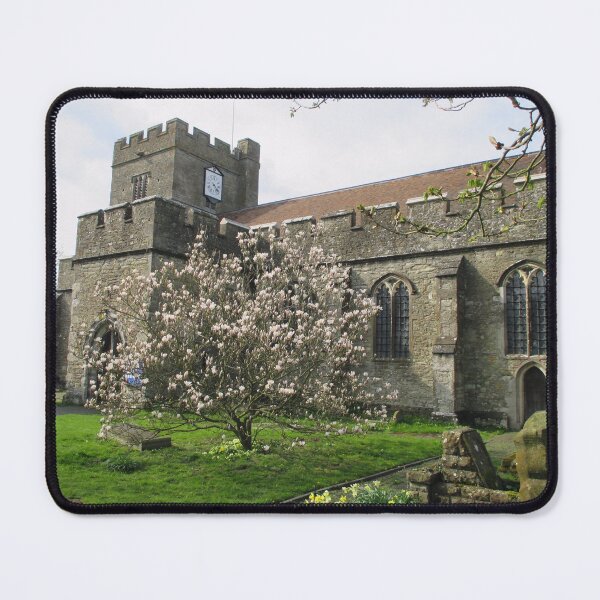 Item preview, St Peter and St Paul Church and Magnolia Tree, Headcorn I designed and sold by Katy Fryd.