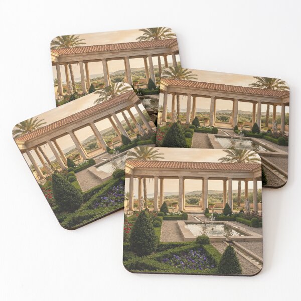Item preview, Garden Scene at an Ancient Roman Villa designed and sold by YuckyCat.