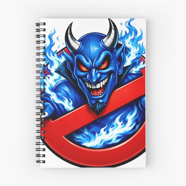 Item preview, Blue Devil Unleashed - Urban Streetwear Demon Mascot designed and sold by Prestige Parlor.