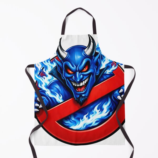 Item preview, Blue Devil Unleashed - Urban Streetwear Demon Mascot designed and sold by Prestige Parlor.