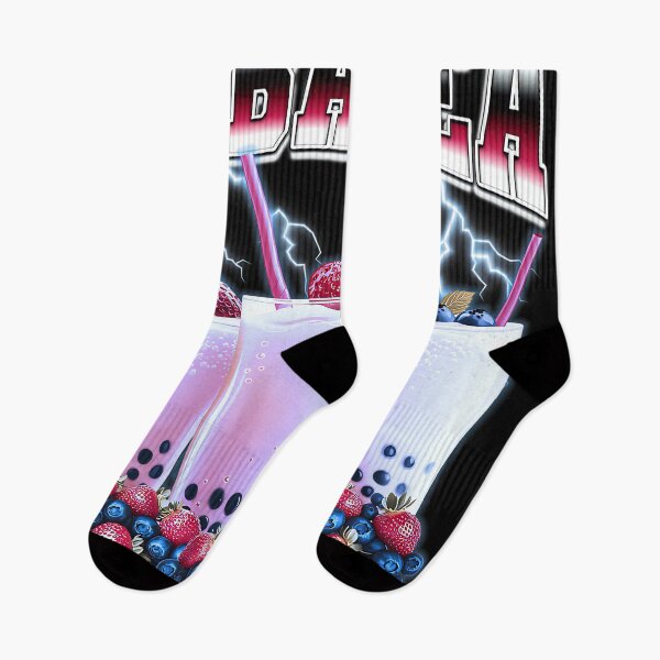 Item preview, Boba Tea Bubble Tea Milk Tea Blueberry 90s Bootleg Style Premium Tri-Blend designed and sold by PaulTSchafer.