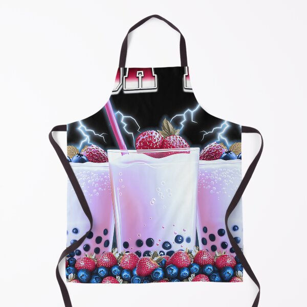 Item preview, Boba Tea Bubble Tea Milk Tea Blueberry 90s Bootleg Style Premium Tri-Blend designed and sold by PaulTSchafer.