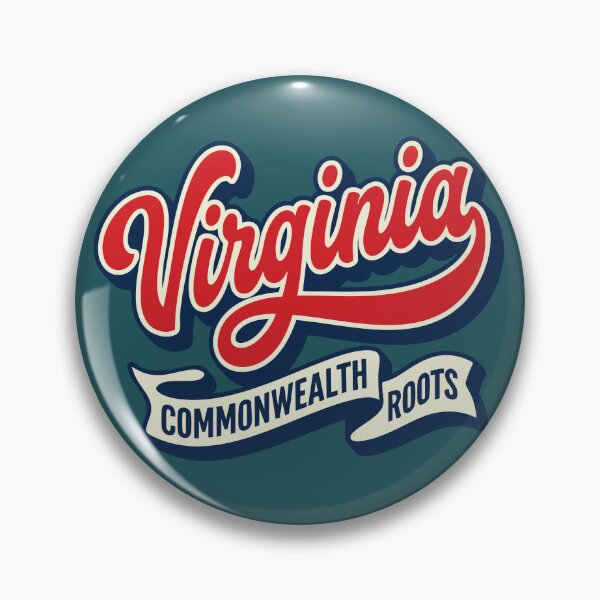Item preview, Vintage Virginia Commonwealth Roots Retro Script designed and sold by Cozy-Old-Pub.