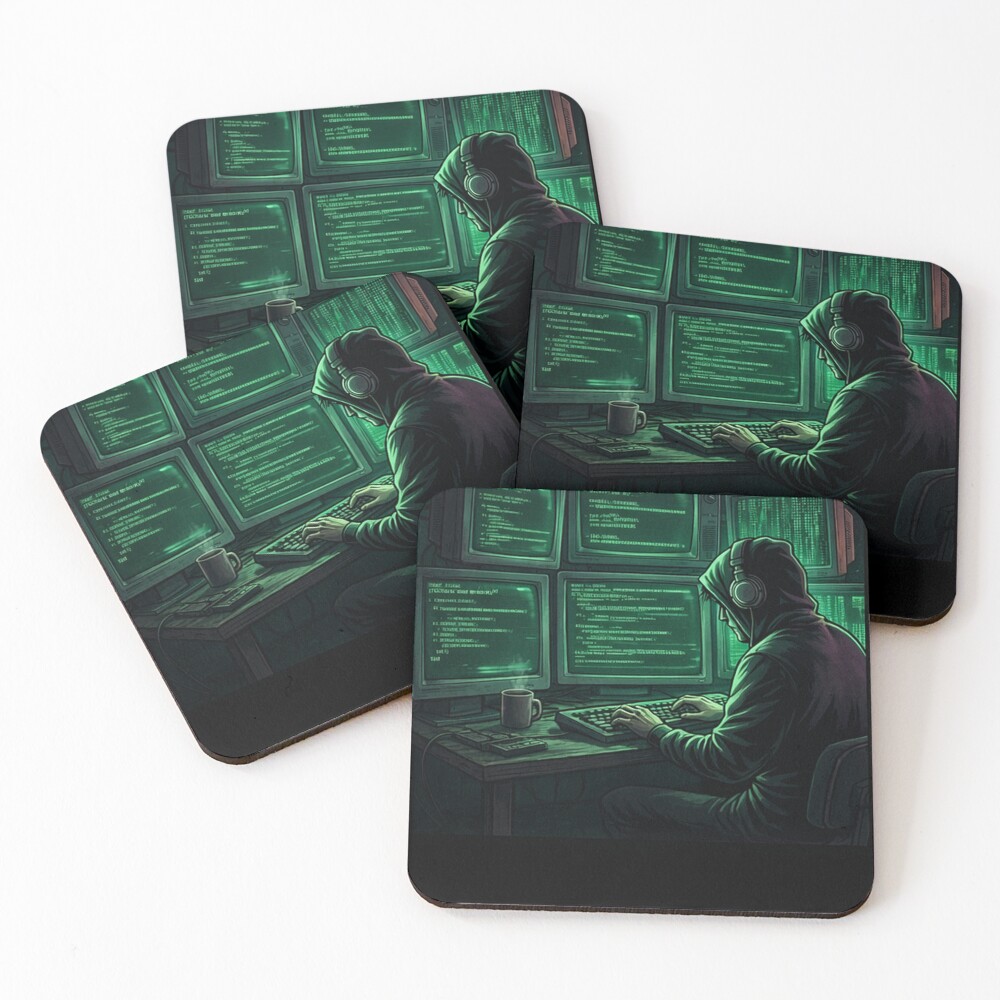 Item preview, Coasters (Set of 4) designed and sold by Noctavia07.