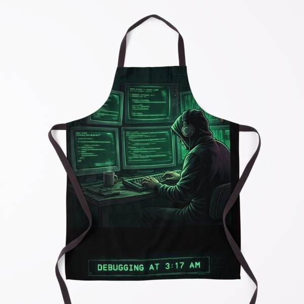 Item preview, Debugging at 3AM – Programmer Life Coding Meme designed and sold by Noctavia07.