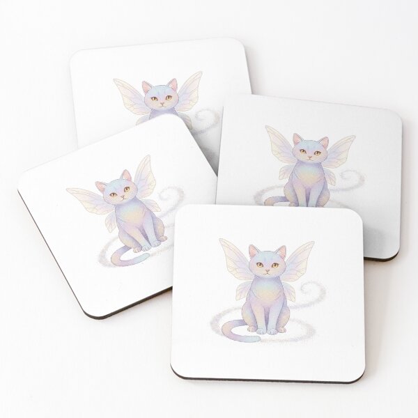 Item preview, Cute Fairy Kitty Magical Cat designed and sold by SOUFIANE1991.