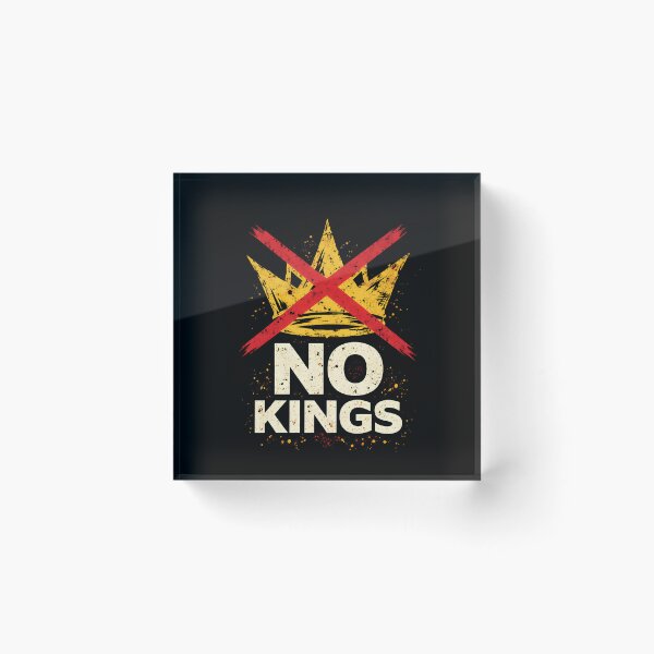 Item preview, No Kings designed and sold by DemureArtsy.
