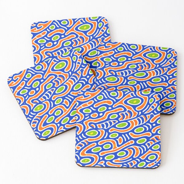 Item preview, Mandarin Dragonet Psychedelic Reef Pattern designed and sold by WildlifeInc.
