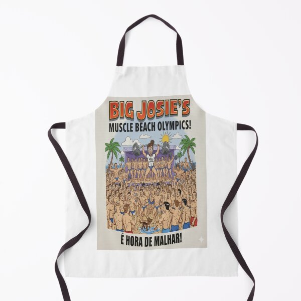 Item preview, ig Josie: Muscle Beach Olympics! – Retro Gym & Bodybuilding Art designed and sold by helderpoeta.