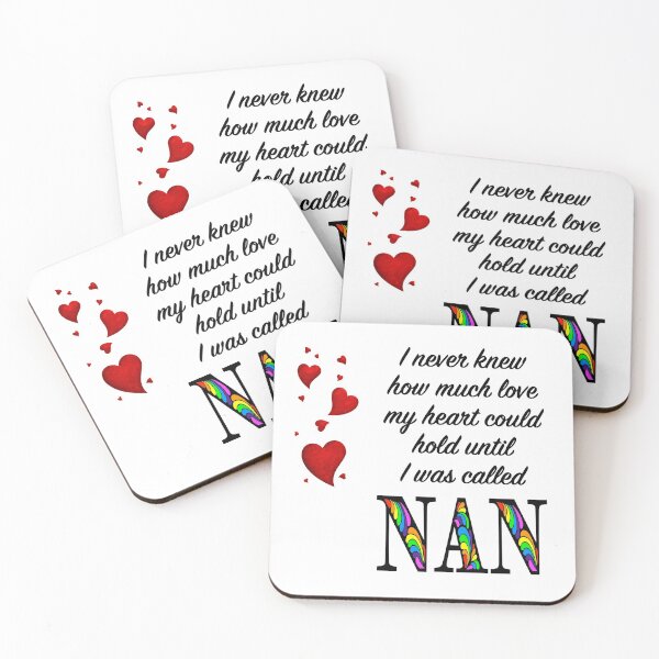 Item preview, I Never Knew How Much Love My Heart Could Hold... Nan by Amanda M Lucas designed and sold by Amanda Lucas.
