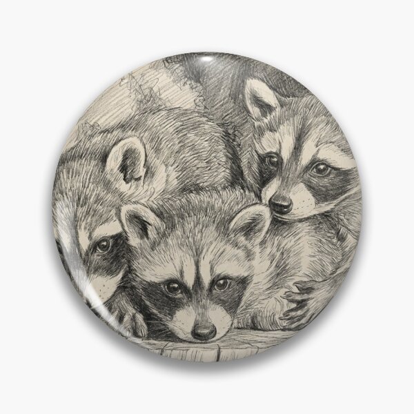 Item preview, Mischievous Little Raccoons designed and sold by GelatoDesigns.