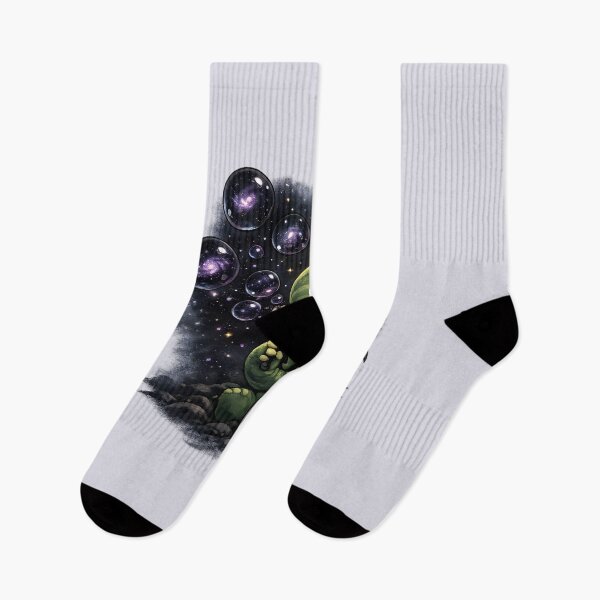 Item preview, Baby Cthulhu playing with cosmic bubbles designed and sold by Creep-elina.
