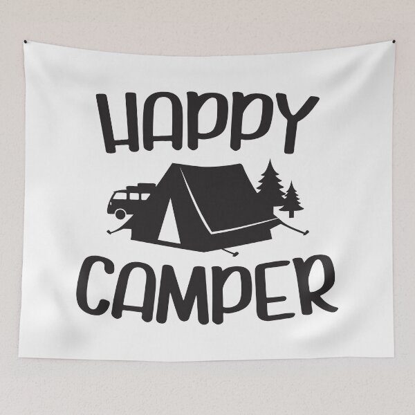 Item preview, Happy Camper designed and sold by Texas Southern Studio.