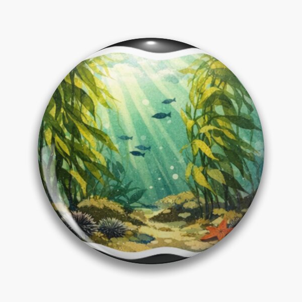 Item preview, Kelp Forest - ocean art designed and sold by DamioPolArt.