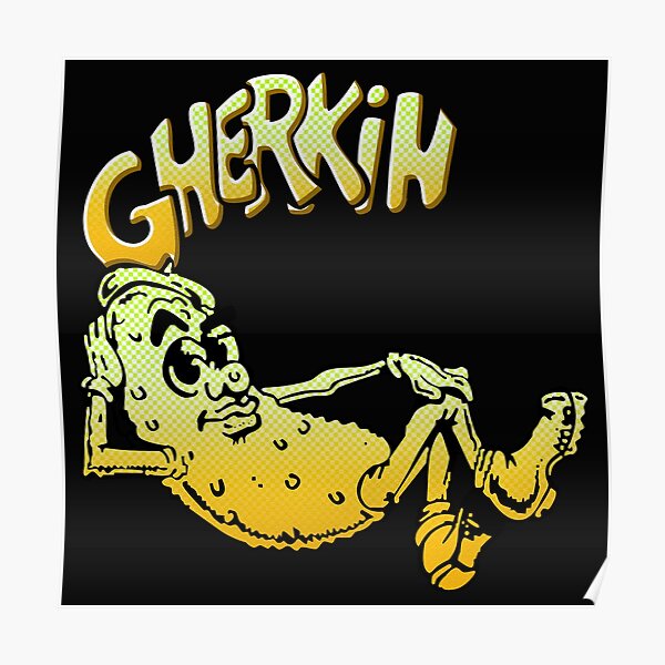 Gherkin Record Poster