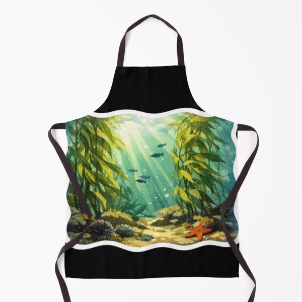 Item preview, Kelp Forest - ocean art designed and sold by DamioPolArt.