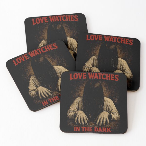 Item preview, Love Watches In The Dark Horror  – Creepy Gothic Dark Art Design designed and sold by MariDonna.