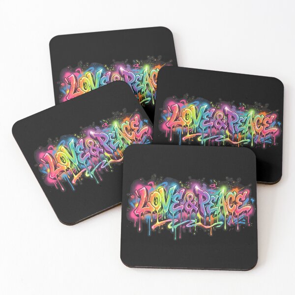 Item preview, Electric Graffiti Love & Peace designed and sold by RH Design Lab.