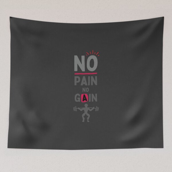 Item preview, No Pain No Gain Motivation designed and sold by StorySeller85.