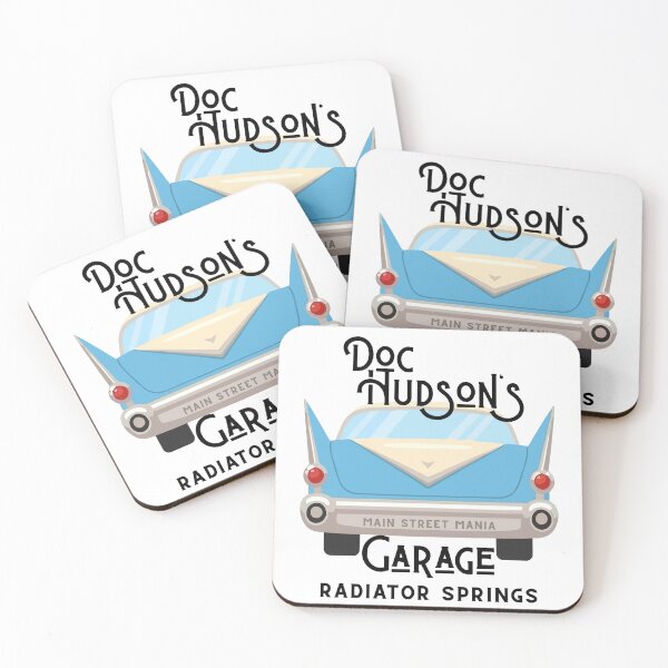Item preview, Doc Hudson's Garage Radiator Springs designed and sold by MainStreetMania.