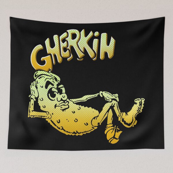 Item preview, Gherkin Record designed and sold by TroubleChute.