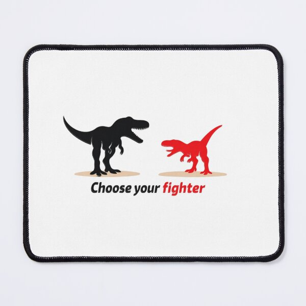 Item preview, T-Rex vs Raptor Choose Your Dinosaur Funny Sticker T-Shirt Gift designed and sold by Unsololugar.