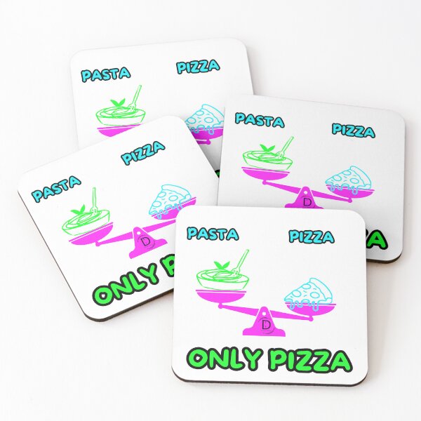 Item preview, Funny Italian Food Dilemma - Team Pizza Neon Pop Art designed and sold by TheItaliandilemma.