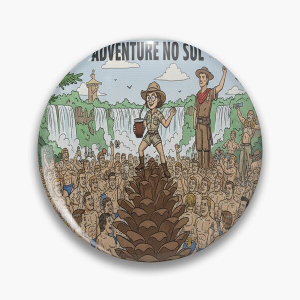 Item preview, Big Josie: Paraná Party! – Adventure no Sul Retro Illustration designed and sold by helderpoeta.