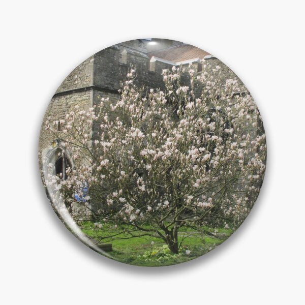 Item preview, St Peter and St Paul Church and Magnolia Tree, Headcorn II designed and sold by Katy Fryd.