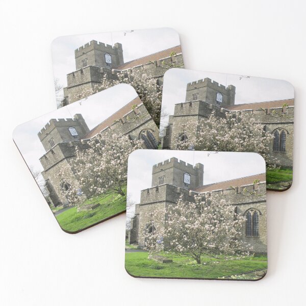 Item preview, St Peter and St Paul Church and Magnolia Tree, Headcorn II designed and sold by Katy Fryd.
