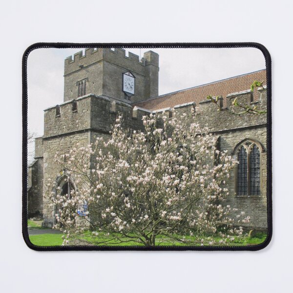 Item preview, St Peter and St Paul Church and Magnolia Tree, Headcorn II designed and sold by Katy Fryd.