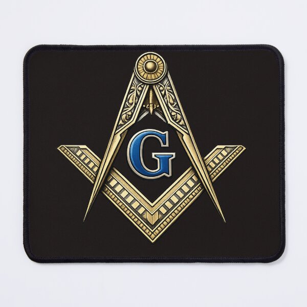 Item preview, Freemason Square and Compass Symbol Masonic Brotherhood Emblem designed and sold by magicone.