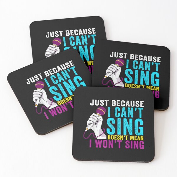 Item preview, I Can't Sing Karaoke Singer Music Lover Musician Singing designed and sold by SethHHoward.