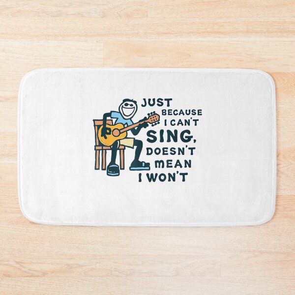 Item preview, Guitar Lover Just Because I Can't Sing Doesn't Mean I Won't designed and sold by SethHHoward.