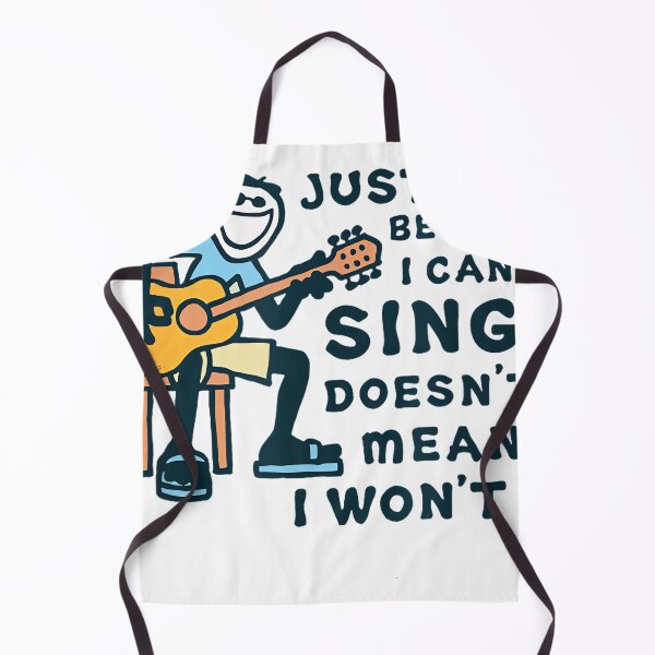 Item preview, Guitar Lover Just Because I Can't Sing Doesn't Mean I Won't designed and sold by SethHHoward.