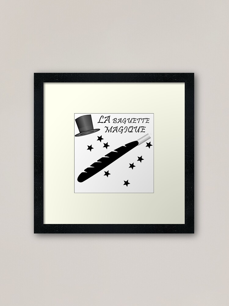 Magic Wand French LA BAGUETTE MAGIQUE | Greeting Card