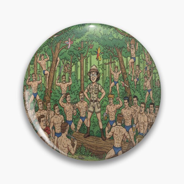 Item preview, Big Josie: Jungle Adventure! – Amazon Vibes & Retro Tropical Pop Art designed and sold by helderpoeta.