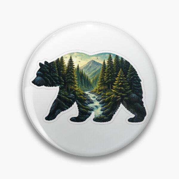 Item preview, Bear Made of Forest designed and sold by bigoh14.
