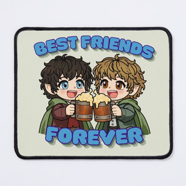 Item preview, Best Friends Hobbits designed and sold by Lily Moon .