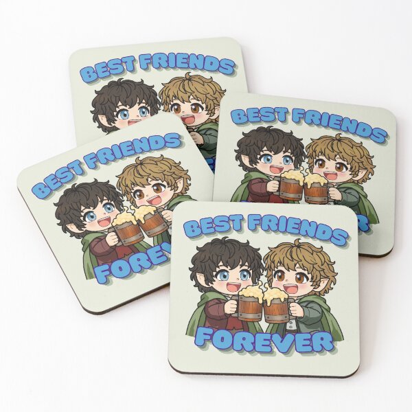Item preview, Best Friends Hobbits designed and sold by Lily Moon .