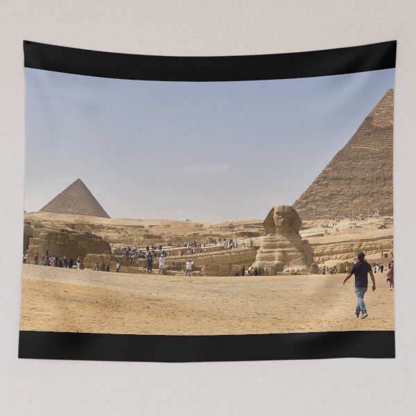 Item preview, Panorama of the Sphinx and Pyramids. Cairo 2026 designed and sold by Jouko Lehto Photography.