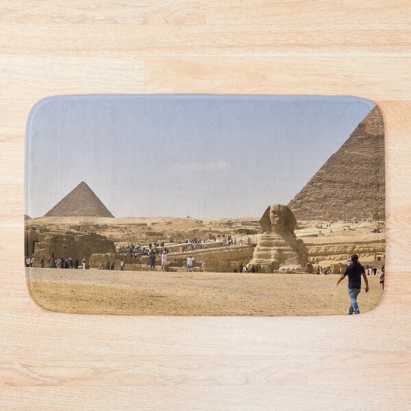 Artikelvorschau, Panorama der Sphinx und der Pyramiden. Kairo 2026 entworfen und verkauft von Jouko Lehto Photography.
